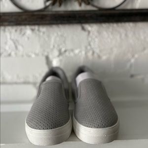 Platform Soda Pinhole Slip Ons